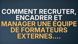 Miniature : Recruter, encadrer et manager des formateurs externes : les bases indispensables
