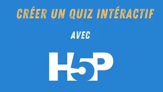 Miniature : Comment créer un quiz de mots croisés sur H5P