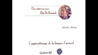 Miniature : DVD 3 - L'apprentissage de la langue d'accueil