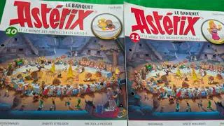Miniature : Numéro 10 et 11 de la collection le banquet Astérix de chez @hachettecollections6087 