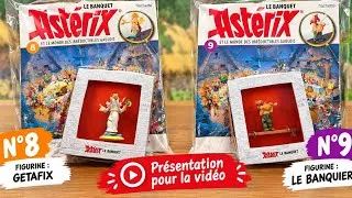 Miniature : Numéro 8 et 9 de la collection le banquet Astérix de chez @hachettecollections6087 