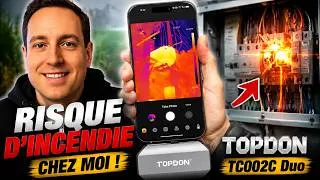 Miniature : 😱 J'ai Trouvé un Risque d'Incendie Chez Moi ! TOPDON TC002C Duo