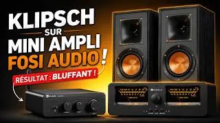 Miniature : 💣 J'ai Branché Des Klipsch Sur Ce Mini Ampli Fosi Audio... Le Résultat M'a Bluffé !
