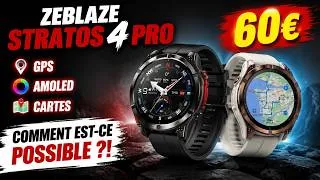Miniature : 🔥 Zeblaze Stratos 4 Pro : GPS, AMOLED, Cartes... Comment Est-CE Possible À 60€ ?!