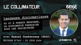 Miniature : Langages diplomatiques. Du G7 à French Response, la diplomatie française sous les projecteurs