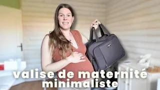 Miniature : ma valise de maternité minimaliste ✨ 2ème bébé 🐣👶🤰🏼