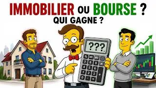 Miniature : Immobilier Ou Bourse ? J’ai Fait Les Calculs (La Réponse Va Vous Surprendre)