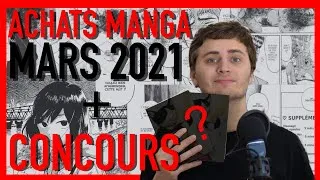 Miniature : 150€ de Manga ? - Achats Manga Mars 2021 + Concours !