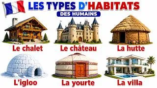 Miniature : 🏡 Les Types de Maisons en Français 🇫🇷 | Vocabulaire Essentiel A1-A2 | Learn House Types in French 🇬🇧
