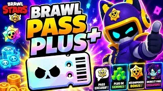 Miniature : (Brawl Stars) j'ouvre le brawl pass plus 😱😳! 