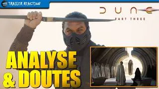 Miniature : DUNE PARTIE 3 : le trailer époustouflant mais qui interroge