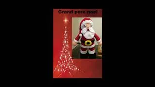 Miniature : grand père noël au crochet