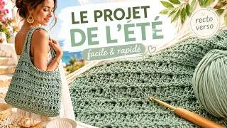 Miniature : C'est LE PROJET DE L'ÉTÉ au crochet 🧶 Facile et rapide, vous allez l'adorer !