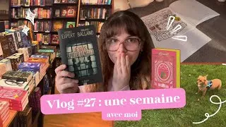 Miniature : Vlog #27 : romance, thriller, coloriage ... Une semaine avec moi !