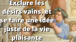 Miniature : ÉPICURE - Faire le tri dans nos désirs : la philosophie du bonheur d'Epicure (Lettre à Ménécée, 2/2)