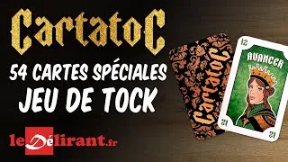 Miniature : 54 Cartes spéciales jeu de Tock c'est CartatoC® ! Un jeu 100% made in FRANCE édité par LEDELIRANT