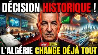 Miniature : 🚨 L’Algérie frappe un grand coup : Tebboune annonce une décision historique qui change déjà tout !