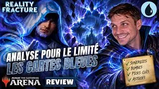 Miniature : Analyse complète des cartes BLEUES pour le LIMITÉ ! | Réalité Fracturée | MTG Arena