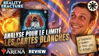 Miniature : Analyse complète des cartes BLANCHES pour le LIMITÉ ! | Réalité Fracturée | MTG Arena