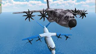 Miniature : FORMATION FLIGHT-FROM ONE ISLAND TO ANOTHER-TURBOPROP FLIGHT SIMULATION-ANDROID FLIGHT SIM-[4K]