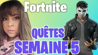 Miniature : TOUTES les QUÊTES de la semaine 5 dans Fortnite - Chap.6 S1