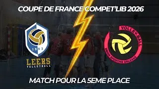 Miniature : Leers x Orléans - Coupe de France Compet’Lib - Match pour la 5e place 