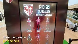 Miniature : Borne en Réalité Augmentée FC Metz - Borne interactive pour le fc metz avec Leeveo.tv