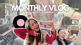 Miniature : MONTHLY VLOG⎜Entre musique et moments cosy d’Avril 🌟🍃