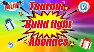 Miniature : Inscription Tournoi Build Fight Fortnite