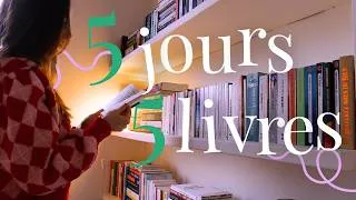 Miniature : J'ai eu 3 coups de coeur ??? ♥️ Défi 5 JOURS 5 LIVRES