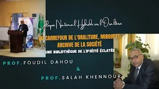 Miniature : Au carrefour de l'Oraliture, miroir et archive de la société -  Prof. Dahou & Prof. Khennour