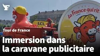 Miniature : Tour de France : immersion dans la caravane publicitaire entre Pau et Gavarnie