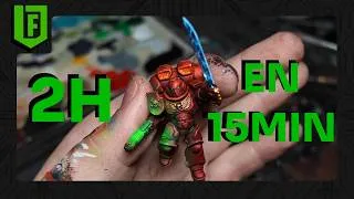 Miniature : Prêt pour la V11 : Je peins ce Space Marine en Rouge (NMM + OSL)