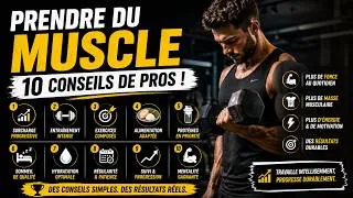 Miniature : 10 Conseils de PROS pour Prendre du Muscle Plus Vite