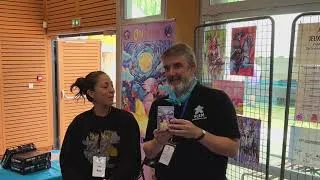 Miniature : Yeast Games dévoile Oniria au FLEM 2025 : Un jeu de pli stratégique et engagé 🃏🌈