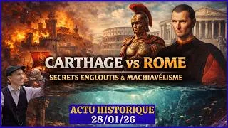 Miniature : Rome contre Carthage - Cité engloutie découverte -  C'est quoi le Machiavélisme  Live Actu 28/01/26