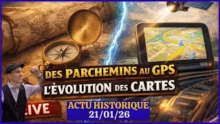 Miniature : Du parchemin au GPS - L'histoire des cartes anciennes - Le Flot de l'Actu 21/01/26