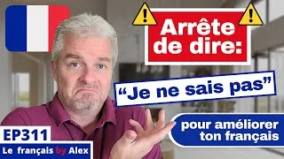 Miniature : 🛑 STOP à « Je ne sais pas » ! 12 expressions pour un Français 100% natif 🇫🇷