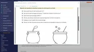 Miniature : Trouver les devoirs dans l'espace classe