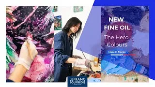Miniature : The Hero Colours of the new Lefranc Bourgeois Fine Oil with Alice Faloretti