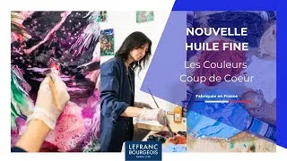Miniature : Les Couleurs Coup de Cœur de la nouvelle Huile Fine Lefranc Bourgeois avec Alice Faloretti