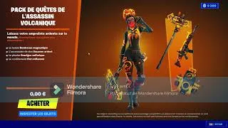 Miniature : VITE VA RECUPERAIS LE PACK SUR FORTNITE GRATUIT ASSASSIN VOLCANIQUE 0€