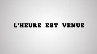 Miniature : Il est l'heure.