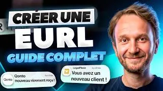 Miniature : Créer une EURL en 2026 : le guide complet étape par étape