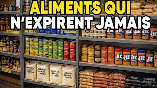 Miniature : 18 Aliments Indispensables à STOCKER Qui N'EXPIRENT JAMAIS !