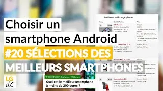 Miniature : Choisir un smartphone Android - #20 Sélections des meilleurs smartphones