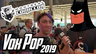 Miniature : ComicCon Montreal 2019 - Vox Pop - Quiz avec des cosplayeurs et WTFKeV!