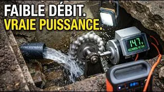 Miniature : J’ai créé un générateur caché. Son énergie vient d’un courant souterrain