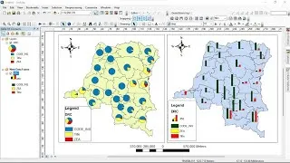 Miniature : ArcGIS - Créer des cartes avec des symboles proportionés et gradués