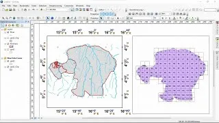 Miniature : ArcGIS - Mise en page - Faire une grille de cordonnées personalisée
